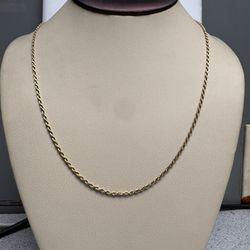14K Rope Chain