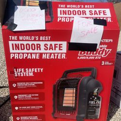 Buddy Portable Heater - Brand New - Used 2 Weeks 