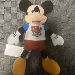 Disney Pixar Pier Mickey Mouse Plush – Authentic Disney Store/Disney Parks Bring home the magic of Disney! This adorable Mickey Mouse plush is rocking
