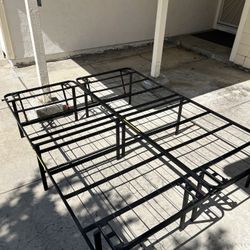 Bed Frame Two Twins / Queen