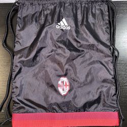 4700/191 ADIDAS AC Milan Bag Football Shoe Bag Snack Bag 15 X 19” Black Men’s