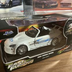  Jada 2001 Honda S2000 Fast And Furious 
