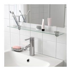 IKEA KALKGRUND Glass Shelf-2pk