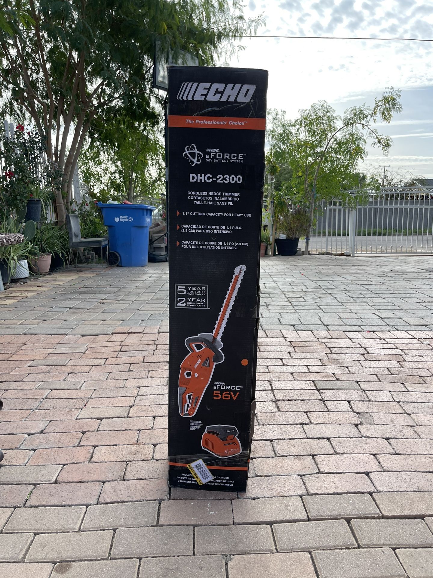 ECHO 56V 22 in. Double Sided Reciprocating Cordless Battery