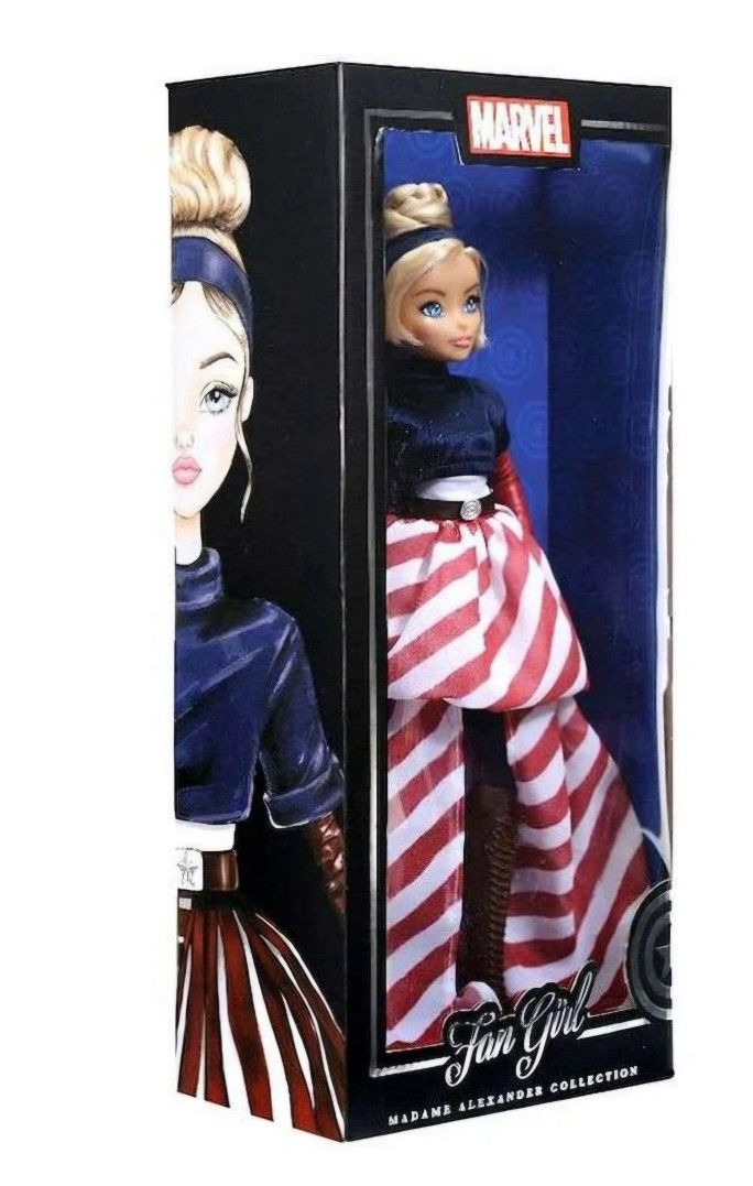 Marvel Madame Alexander Collection Captain America Doll