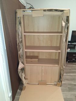 Solid Wood Book Case