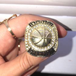 Gold Championship Ring 