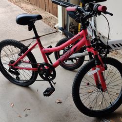 Girls Pink Bike 20" Inch