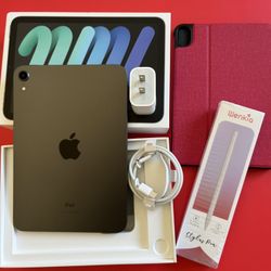 Apple ipad Mini 6th Generation (2021 model) 256GB With Box And Accessories 