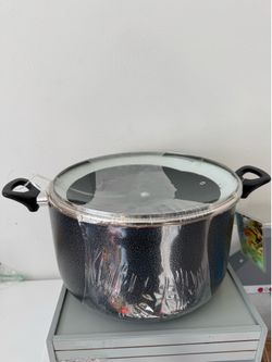 New 12 QT Non-Stick Stock Pot with Lid