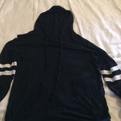 Black & white hoodie