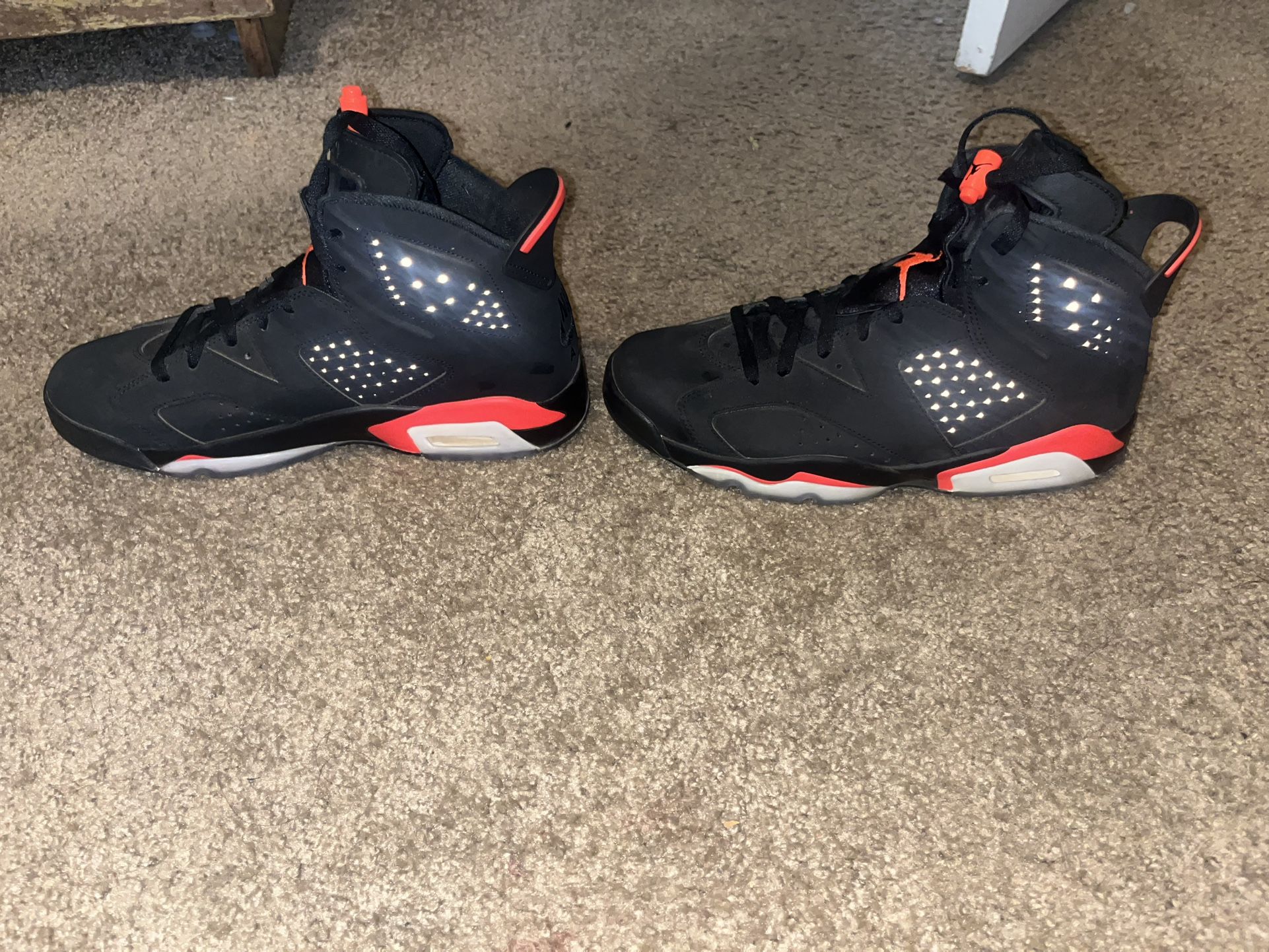 Jordan 6s Inflated