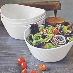 Large Beautiful Bowls By “Over And Back” - Set Of 4