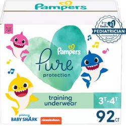 Pampers Pure Protection Size 3T/4T - 92 Count