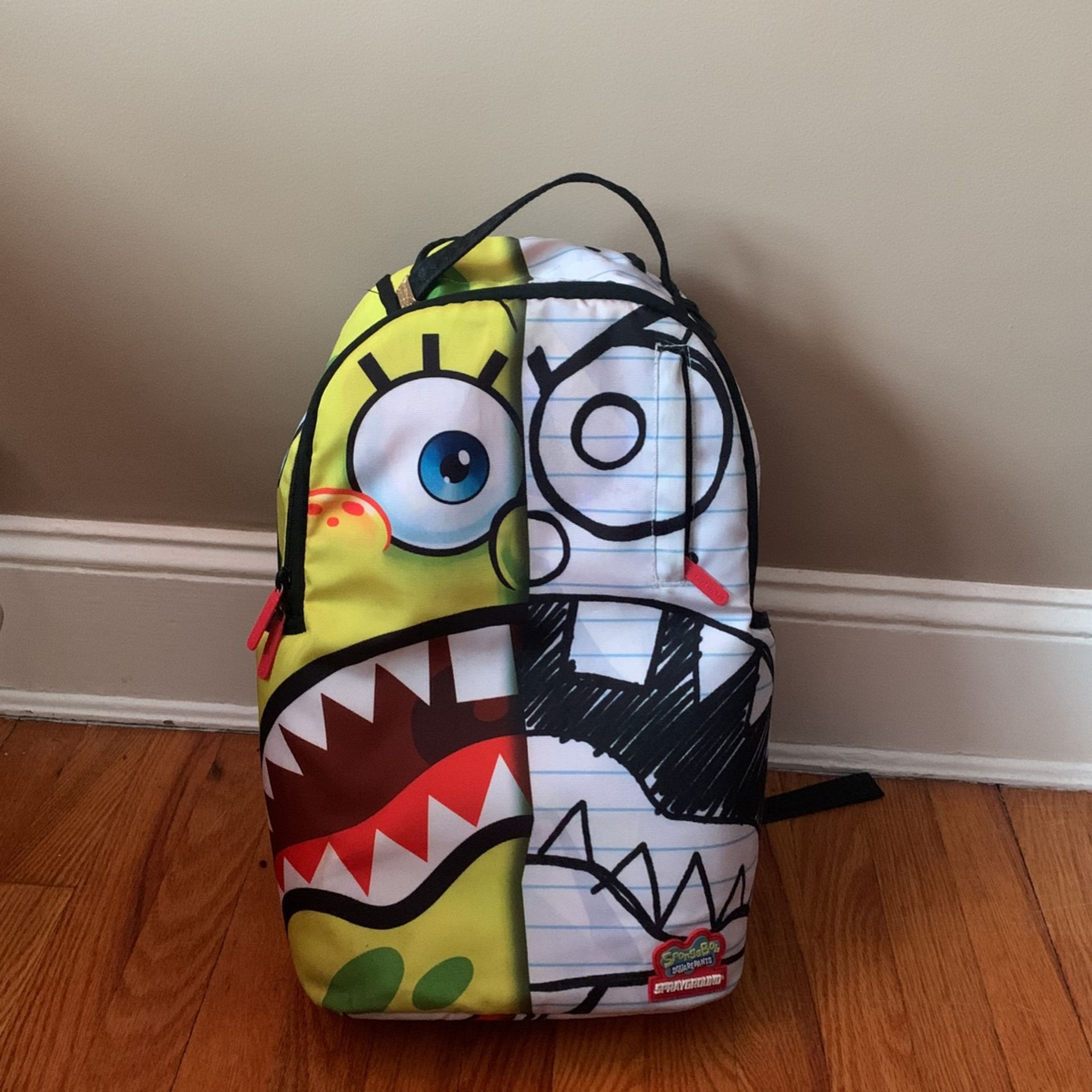 spongebob doodle bob sprayground back pack