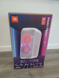 JBL - PartyBox Club 120 Portable Wireless Party Speaker (New) White