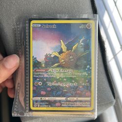 Trading Pokémon card