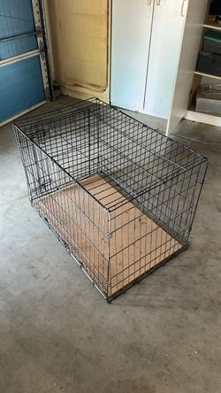 Wire dog cage 36x22x24 tall