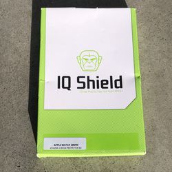 5 x IQ Shield Screen Protectors Compatible with Apple Watch 38mm (Silver Lake)