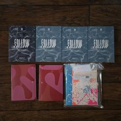 Monsta X Album Bundle- Follow / All About Luv / Shine Forever