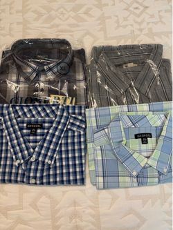Short Sleeve Button Down Shirts (see description)