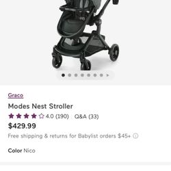 Graco Modes Nest Stroller 