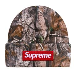 Supreme Camo Box Logo Beanie