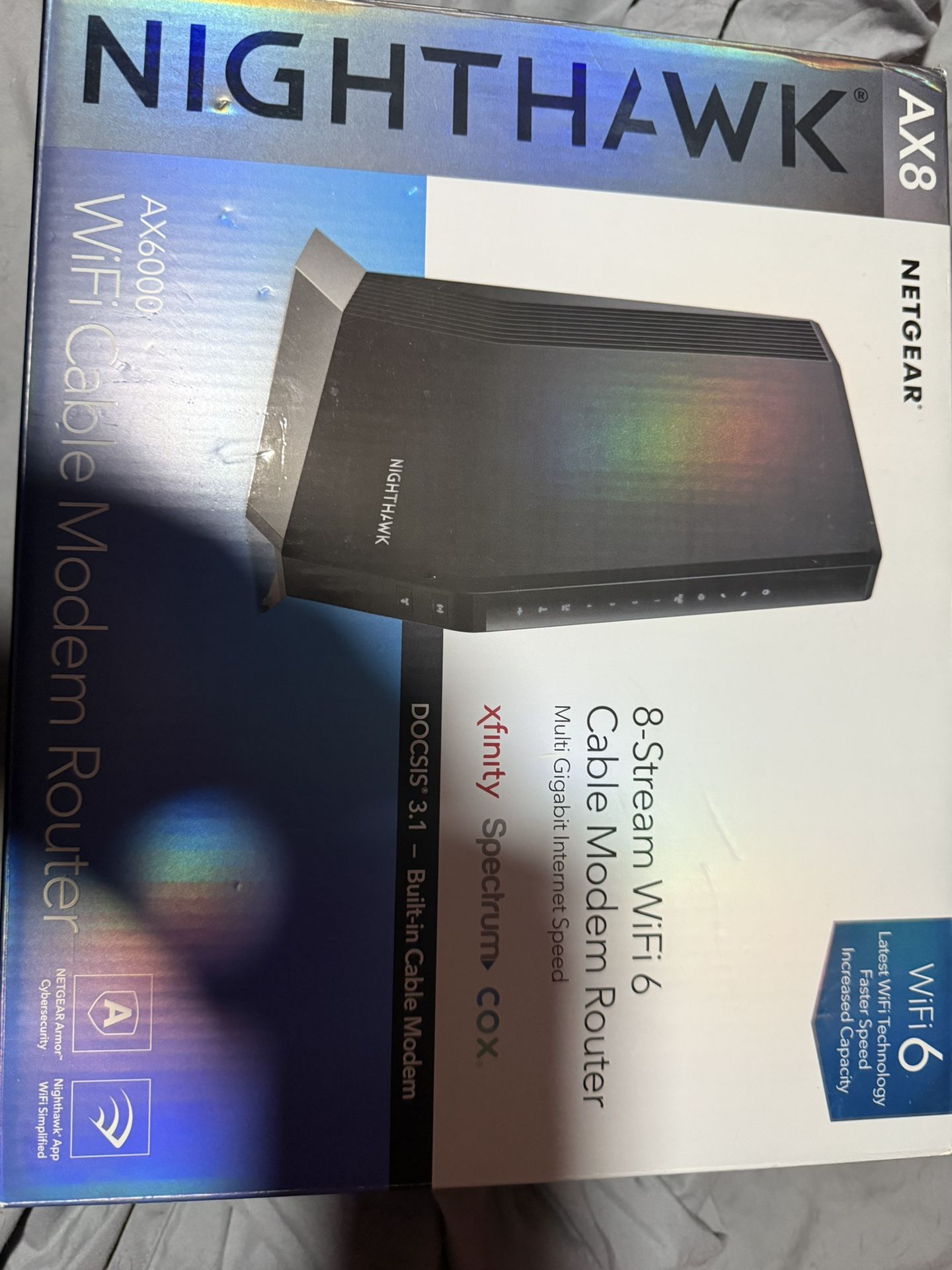 Netgear Ax6000 Router/modem