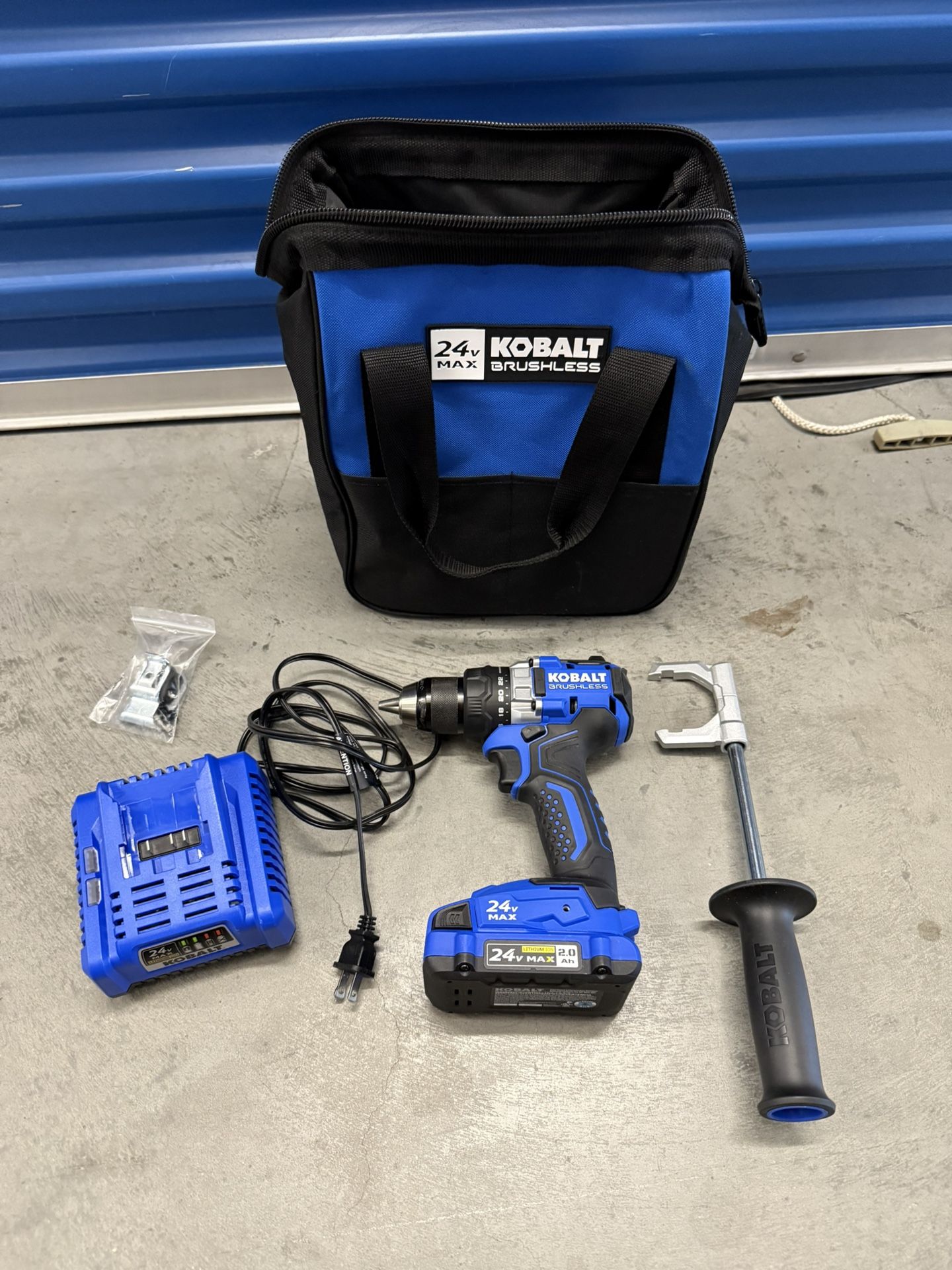 Kobalt 24-volt 1/2-in Keyless Brushless Cordless Drill 1 -Batteries Included