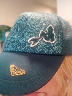 Roxy,  Disney, Little Mermaid Trucker hat 