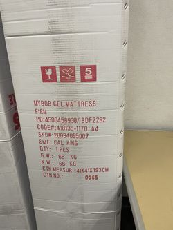 California King Mattress New In Box 