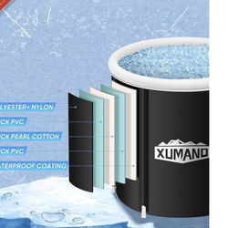 Ice Bath Tub for Athletes - Portable, Inflatable Cold Therapy Tub for Outdoor Use