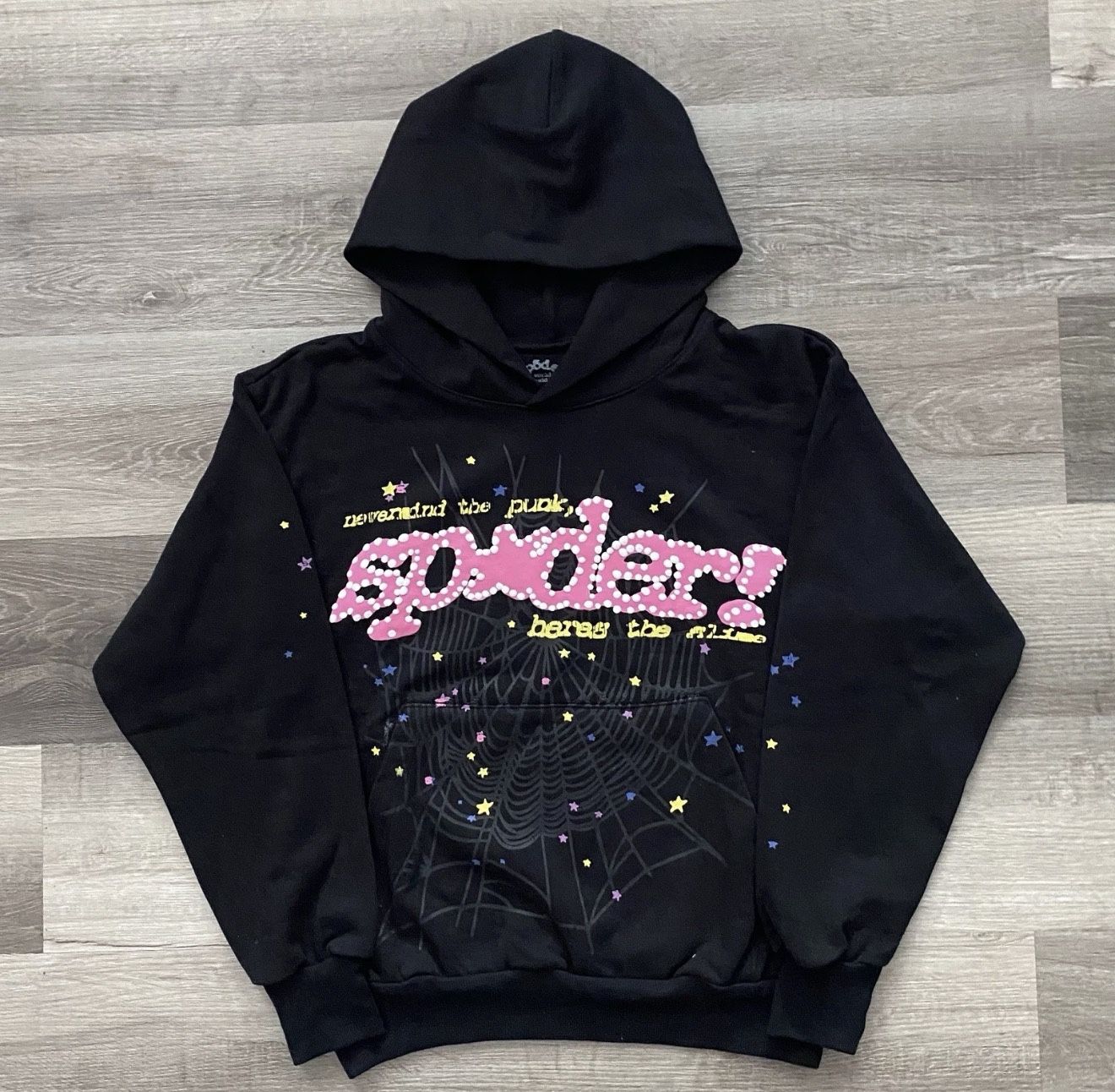 *BRAND NEW* Sp5der “BLACK”  Hoodie - Ready To Ship🚚💨