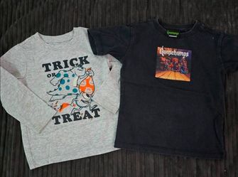 Halloween goosebumps and monsters inc tees tops