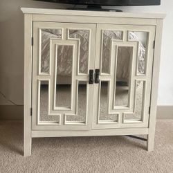 Mirrored Wooden Cabinet / Console 