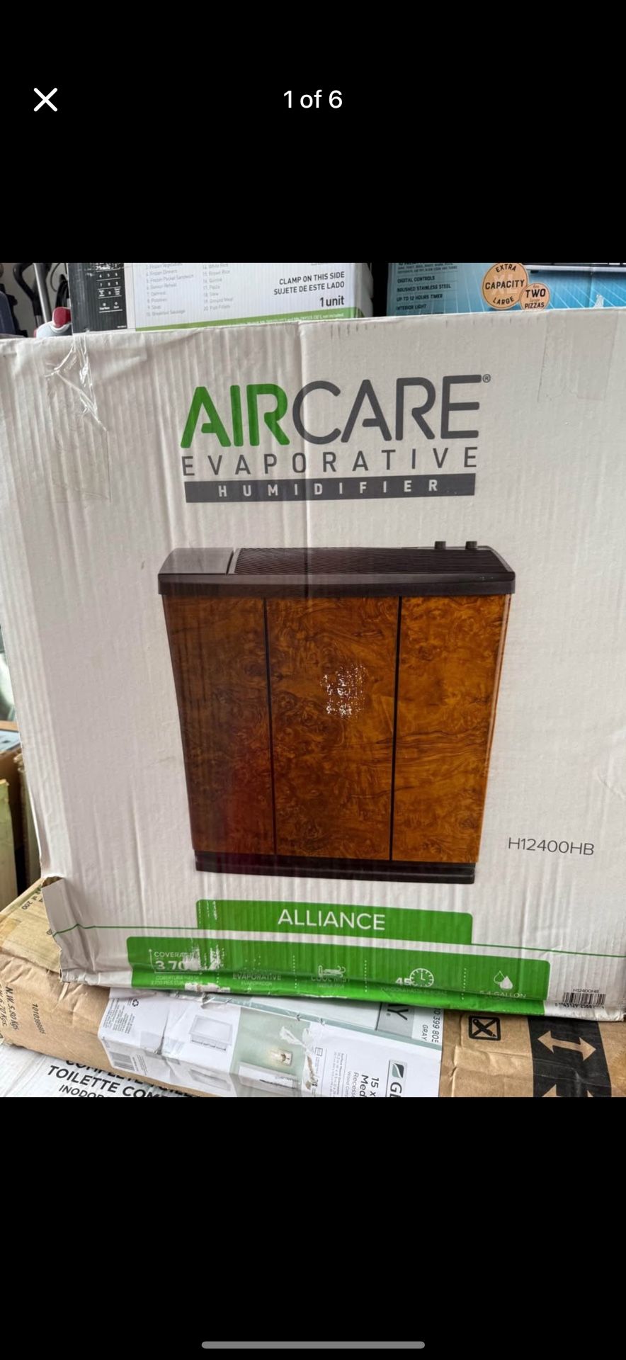 AIRCARE ALLIANCE 5.4-Gal. Cool Mist Evaporative Whole House Humidifier for 3,700 sq. ft.,
