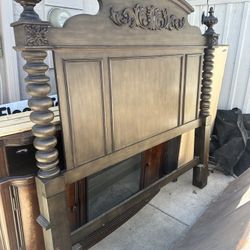 Free Bedroom Set And Electric Fireplace 