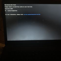 2 HP Laptops – For Parts / Not Working – Read Description