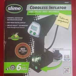 Slime Cordless Inflator Air Pump