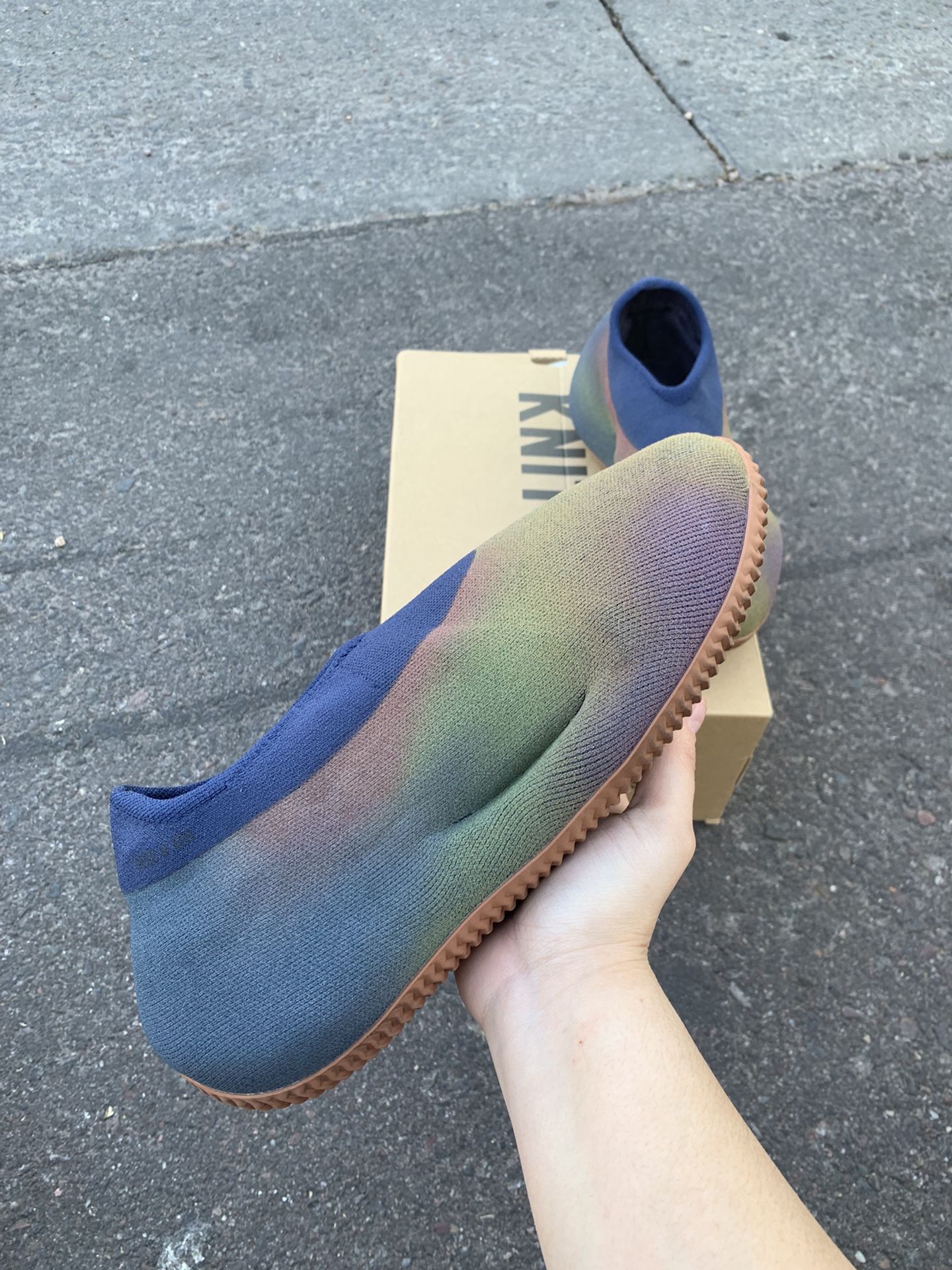 Yeezy Knit Runner Faded Indigo
