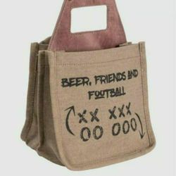 Friends & Football Beer Caddy. Brand New!!