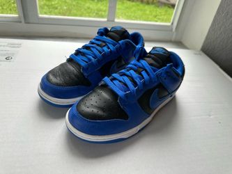 Nike Dunk Low Hyper Cobalt Black Blue DD1391-001 Men’s US 6 EU 38.5 Pre-Owned