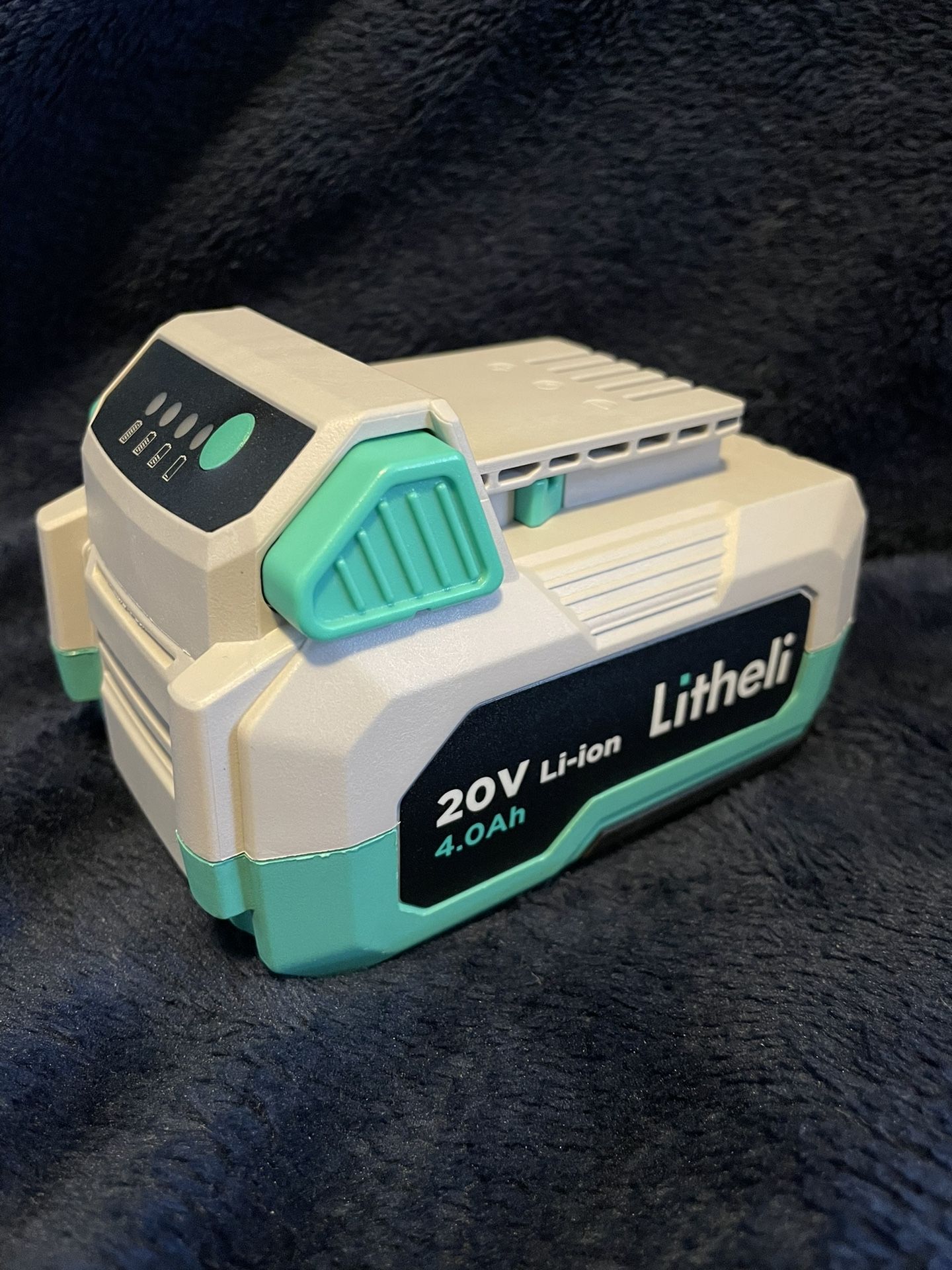 LiTHELi 20V 4.0AH Lithium Ion Battery Pack, Only Fit 20V Power Tools