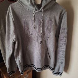 Aeropostale Hooded Pullover, AERO NYC 1987 logo 