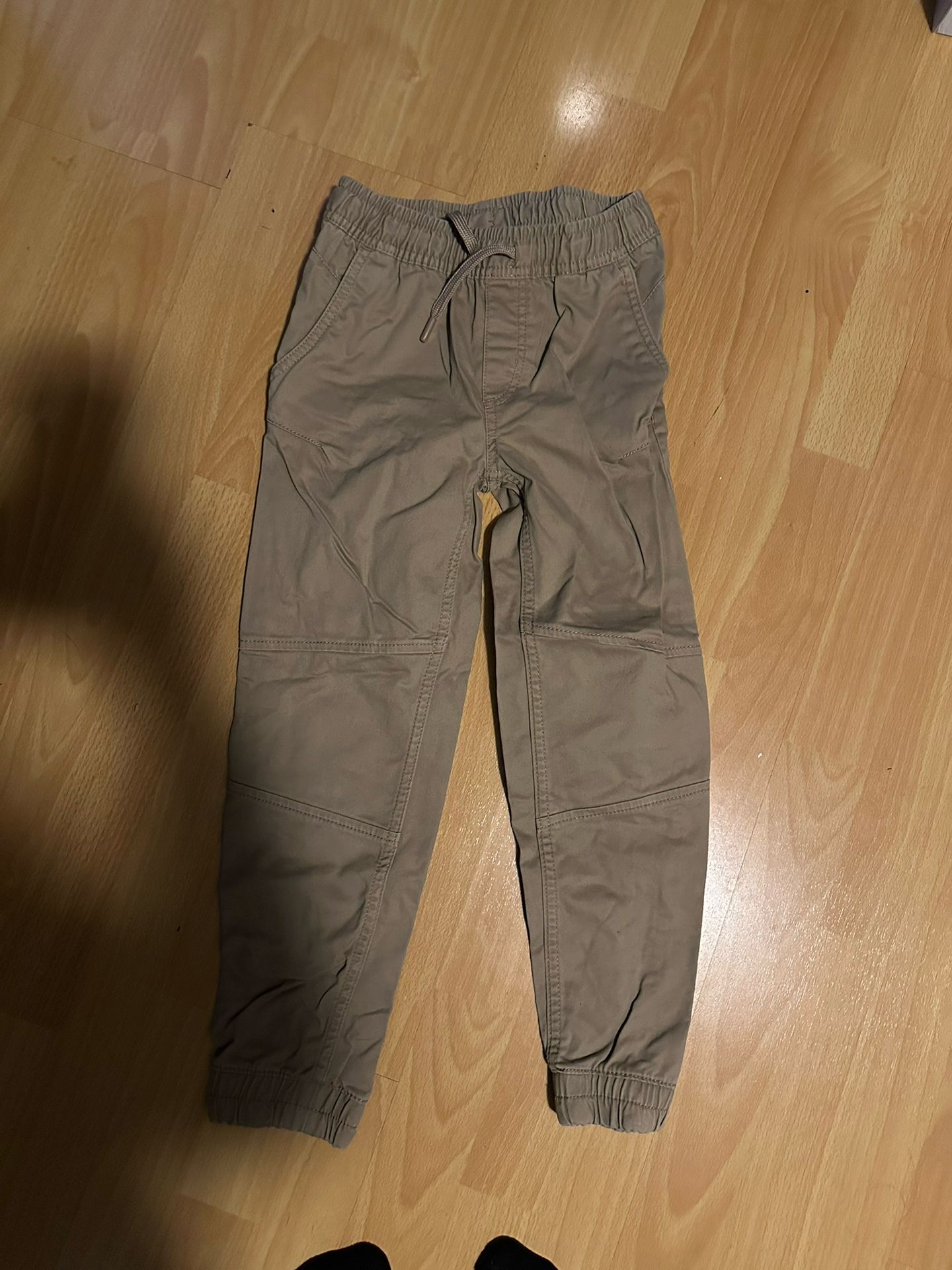 3 Pairs Of Kaki Kids Jogger Pants