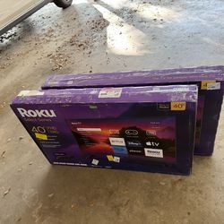 Unopened Roku 40" Select Series 1080p Full HD Smart Roku TV with Roku TV Remote: Streaming, Apple Airplay, 3 HDMI Ports