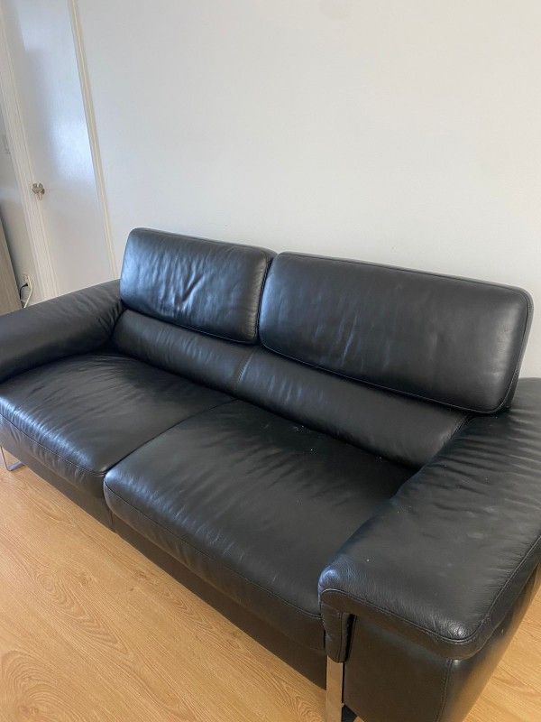 100% Leather Couch