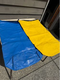 Thick plastic totes bags - fishing, camping, storage