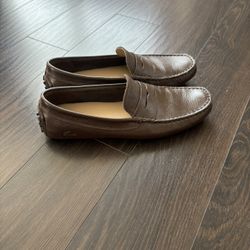 Lacoste Men's Brown Concours Driving Style Loafers