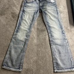 Rock Revival Jeans Mens Size 30/32 slim boot cut
